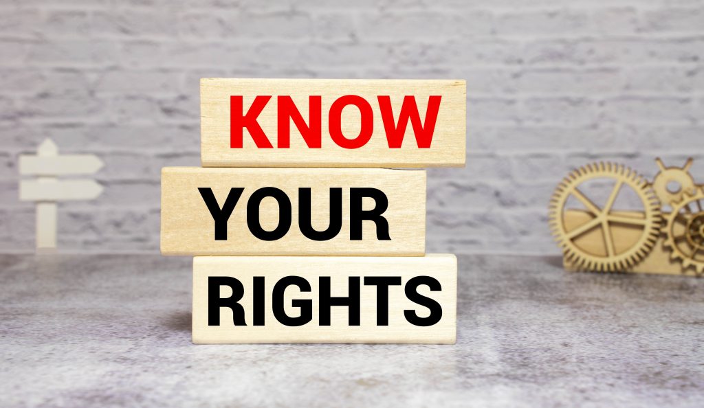 know your rights image